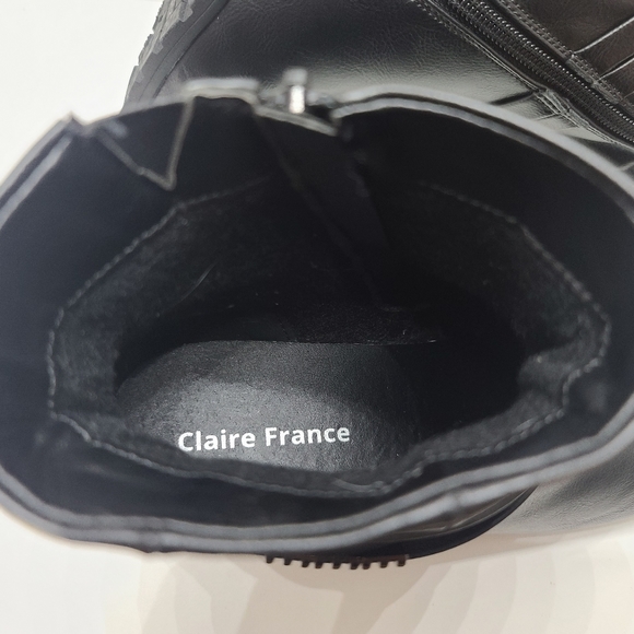 Claire France Leather Ankle Booties - Picture 5 of 7